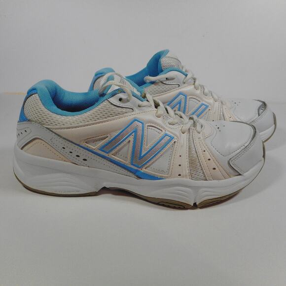 New Balance Women's 519 White/Blue Athletic Shoes WX519WL Size 9 - Picture 6 of 8
